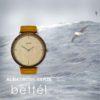 Holzuhr "The Albatross Beech" 44mm - Lederarmband hellbraun – Bild 4