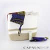 African Cotton Pouch 100% handmade - 20x25cm - Image 5