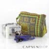 African Cotton Pouch 100% handmade - 20x25cm - Image 4